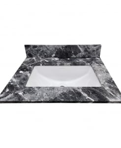 Albert Gray Marble Vanity Top – Closeout