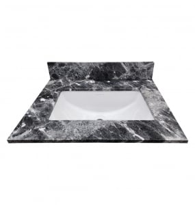 Albert Gray Marble Vanity Top – Closeout