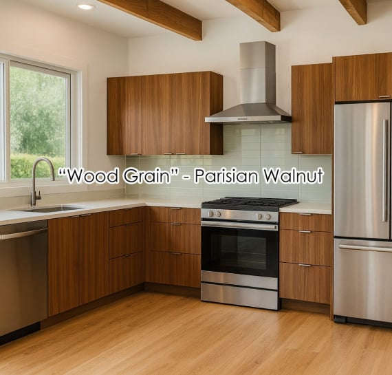 Alma “Wood Grain” Kitchen Cabinets (3 Week Lead Time)