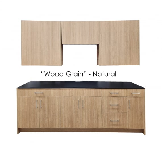 Alma “Wood Grain” Kitchen Cabinets (3 Week Lead Time)