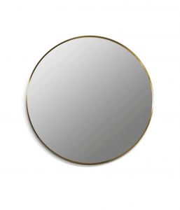 Altair Gold Round Mirror