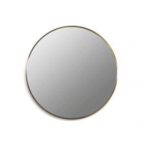 Altair Gold Round Mirror