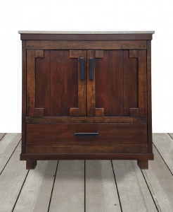 American Walnut Vanity