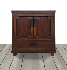 American Walnut Vanity