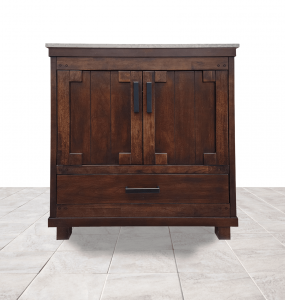 American Walnut Vanity