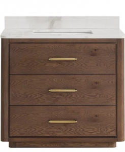 Aquiline Brown Vanity & Top Combo