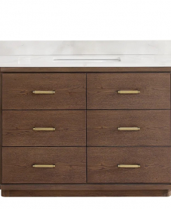 Aquiline Brown Vanity & Top Combo