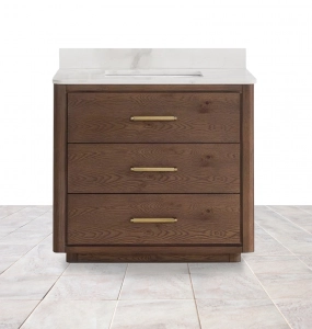 Aquiline Brown Vanity & Top Combo