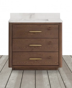 Aquiline Brown Vanity & Top Combo
