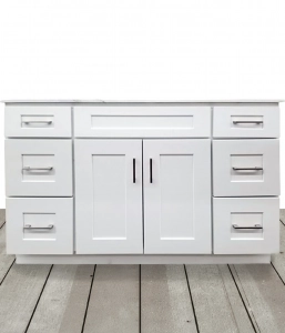 Zoriana Fir Vanity with Top & Sink | Builders Surplus