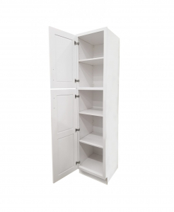 Arctic White Linen Cabinet