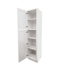 Arctic White Linen Cabinet