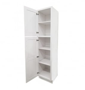 Arctic White Linen Cabinet