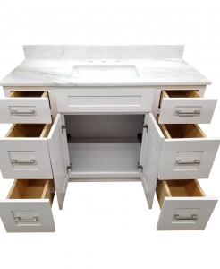 Arctic White Vanity