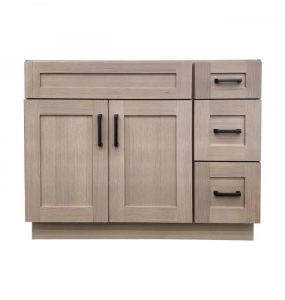 Aria White Oak Shaker Vanity