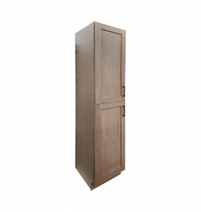 Aria White Oak Shaker Linen Cabinet