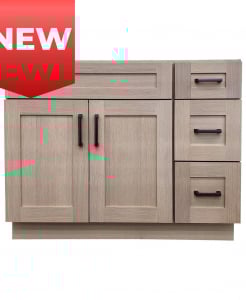 Aria White Oak Shaker Vanity