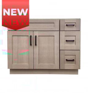 Aria White Oak Shaker Vanity