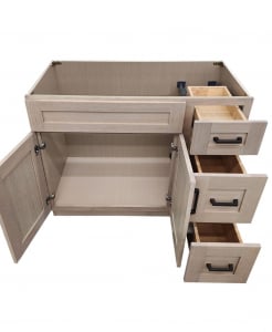 Aria White Oak Shaker Vanity