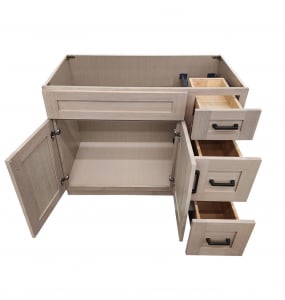 Aria White Oak Shaker Vanity