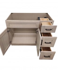 Aria White Oak Shaker Vanity