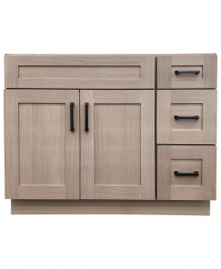 Aria White Oak Shaker Vanity