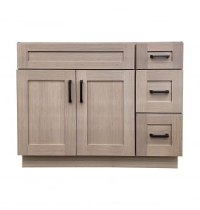 Aria White Oak Shaker Vanity