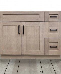 Aria White Oak Shaker Vanity
