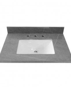 Armani Gray Sintered Stone Vanity Top