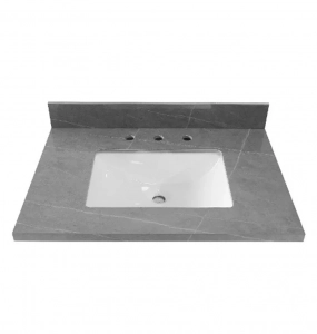 Armani Gray Sintered Stone Vanity Top