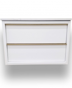 Artesia White Wall Hung Vanity & Top – Closeout