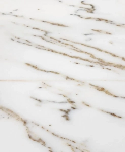 Athens White 8″ Drill Marble Vanity Top – Closeout