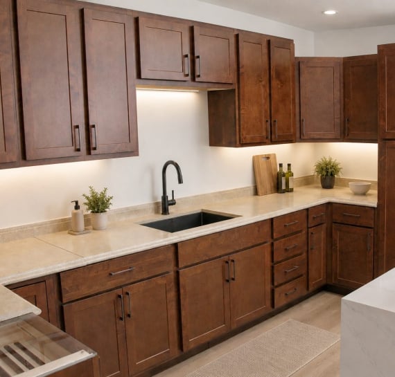 Auburn Maple Kitchen Cabinets