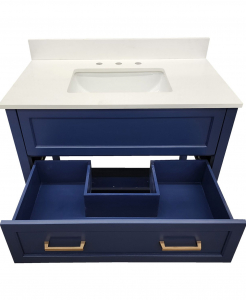 Auckland Blue Vanity – Closeout