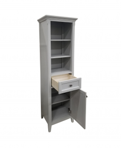 Auguste Grey Linen Cabinet – Closeout