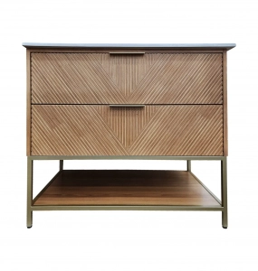 Auric Chevron Vanity