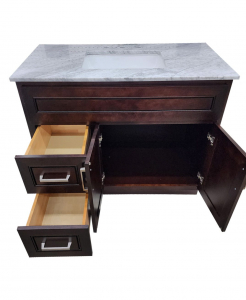 Bentley Chocolate Mahogany Vanity – Closeout