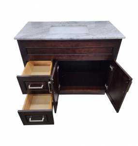 Bentley Chocolate Mahogany Vanity – Closeout