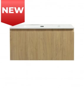 Bethany Ash Wall Hung Vanity & Top Combo