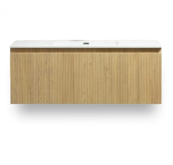 Bethany Ash Wall Hung Vanity & Top Combo