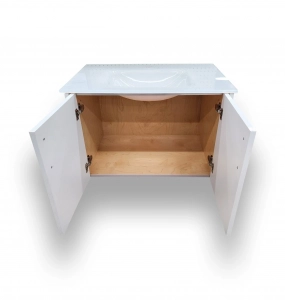 Blanco High Gloss Wall Hung Vanity