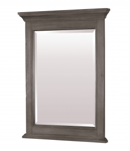 Brantley Distressed Grey Mirror