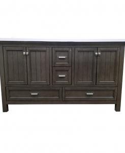 Brantley Distressed Grey Vanity – Closeout