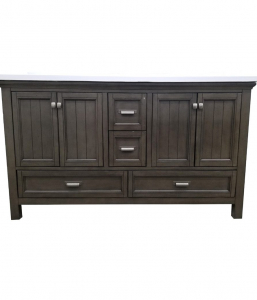 Brantley Distressed Grey Vanity – Closeout