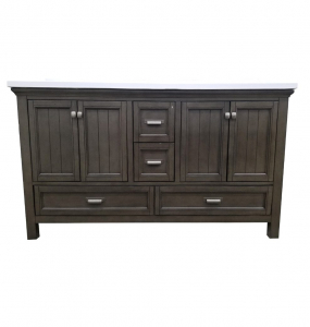 Brantley Distressed Grey Vanity – Closeout