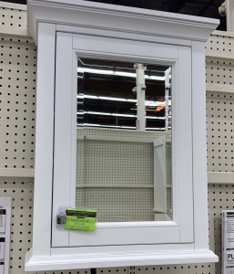 Brantley Harbor White Medicine Cabinet – Closeout