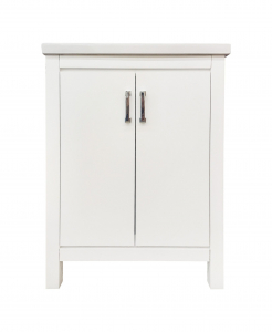 Brees White Vanity & Top Combo