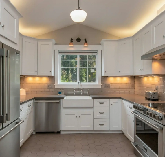 Brightstone Shaker Kitchen Cabinets (2 Week Lead Time)