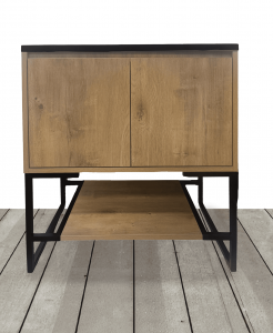 Bronson Oak Vanity & Top Combo  – Closeout