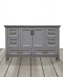 Bryson Grey Vanity & Top – Closeout